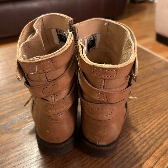 Frye bandage zip-up booties - Picture 3 of 6